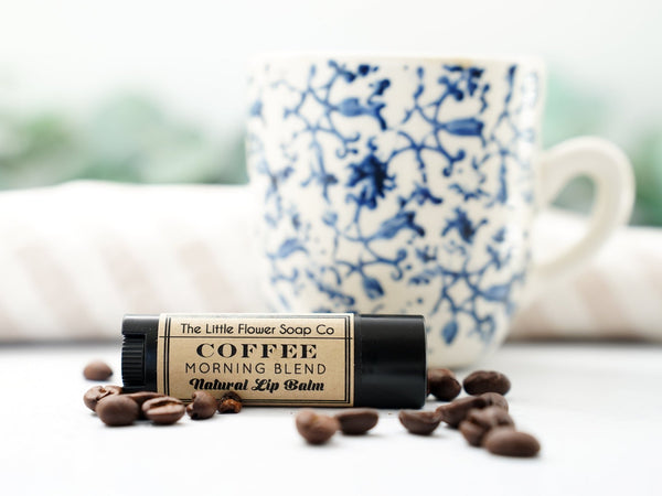 Coffee Lover Lip Balm - Stocking Stuffer - Little Flower Soap Co
