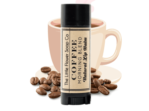 Coffee Lover Lip Balm - Stocking Stuffer - Little Flower Soap Co