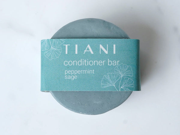 Conditioner Bar: Peppermint Sage - Little Flower Soap CoConditionersageSolid Conditionerhair