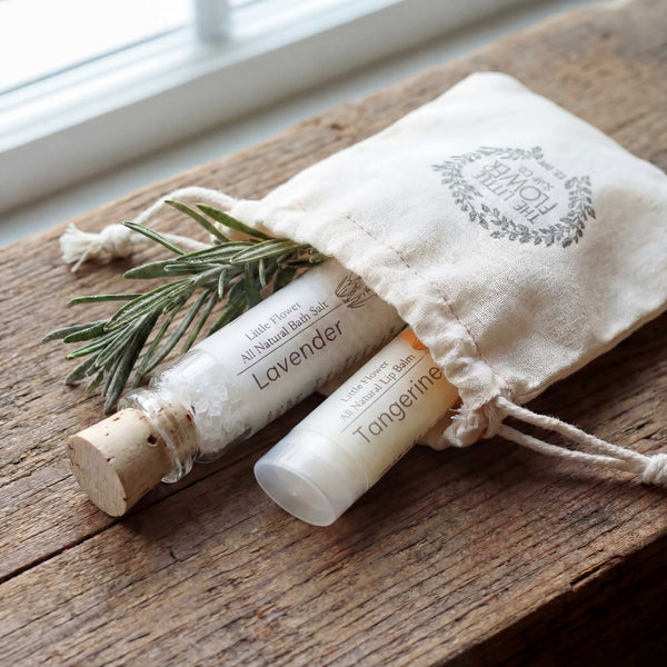 Cutest Little Gift Set - Little Flower Soap Coadministrative professionals giftBaby Shower Giftbath and body giftsSpa Set