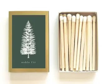 Decorative Botanical Match Box - Lavender - Little Flower Soap Co