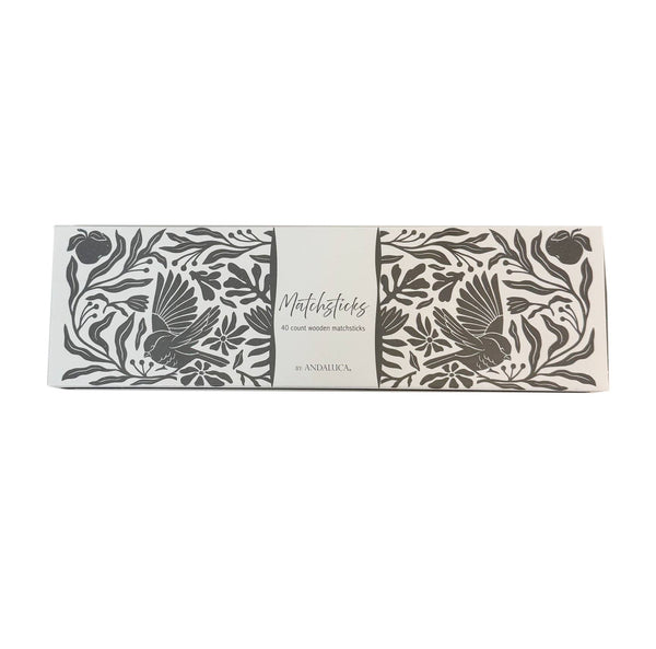 Decorative Box of Matches: Blue - Little Flower Soap Comatches