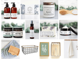 Deluxe Gift Wire Basket - Little Flower Soap Co