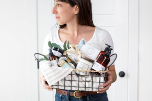 Deluxe Gift Wire Basket - Little Flower Soap Co