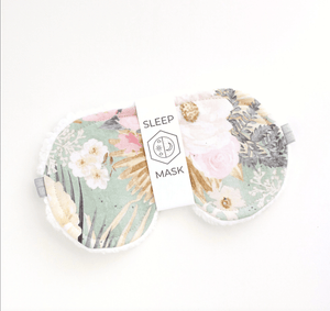 Deluxe Sleep Mask - Sleeping Eye Mask - Little Flower Soap Co