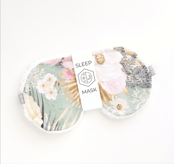 Deluxe Sleep Mask - Sleeping Eye Mask - Little Flower Soap Co