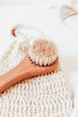 Dry Face Brush - Little Flower Soap Co