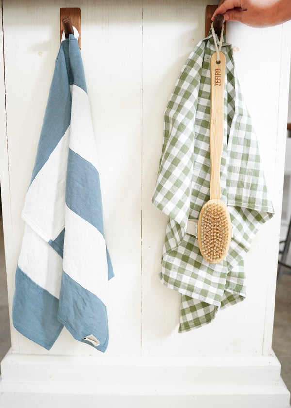 Dry/Wet Long Handle Body Brush - Little Flower Soap Co