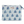 Load image into Gallery viewer, quilted block print batik zipper bag pouch organizer in blue and teal pastels with mynah tag

