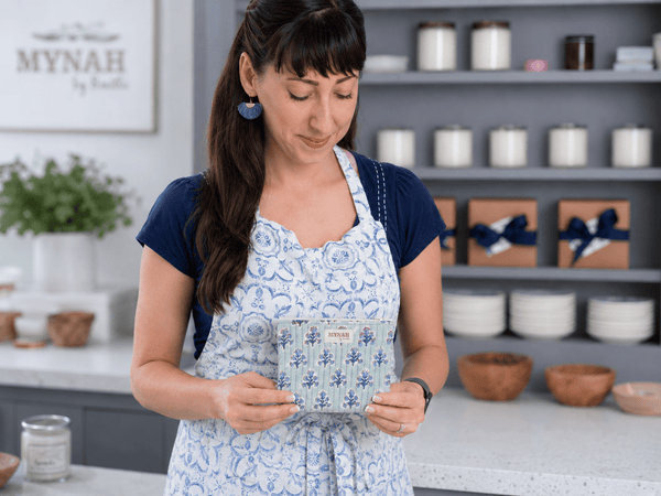 Dusty Blue Quilted Coin Pouch | Purse Organizer - Little Flower Soap Cocosmetic bagcosmetic casecosmetic pouchbag