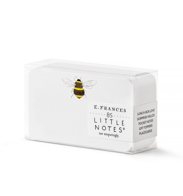 Bee Little Notes - Boxed Set of 85 Mini Note Cards