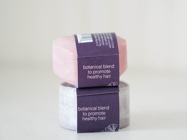 English Lavender Shampoo & Conditioner Bar Set - Little Flower Soap CoBath and Showerconditioner barhair care sethair