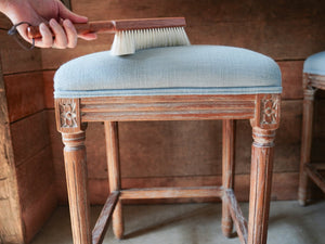 Gentle Fabric Brush - For furniture, clothing, blankets and more - Little Flower Soap Co