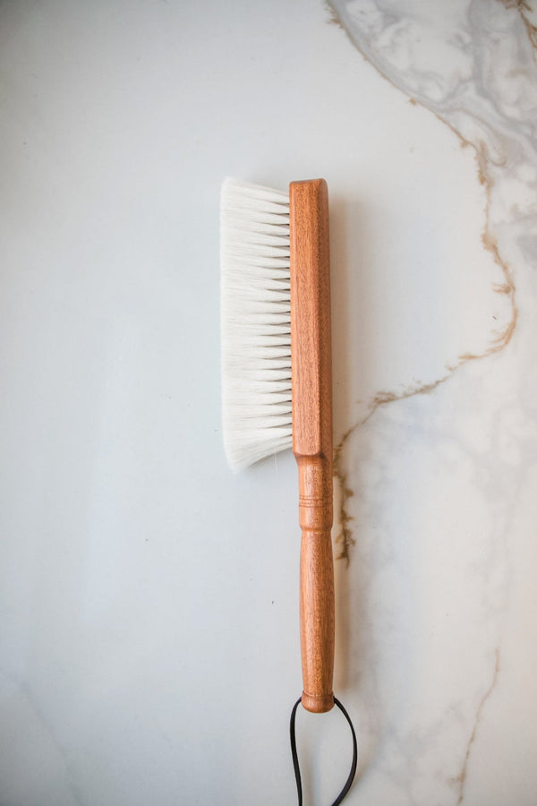 Gentle Fabric Brush - For furniture, clothing, blankets and more - Little Flower Soap Co