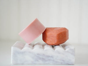 Grapefruit Patchouli Shampoo & Conditioner Bar Set - Little Flower Soap CoBath and Showerconditioner barEco Friendlyshampoo