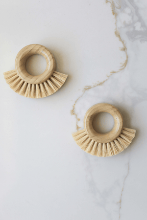 Hand Ring - Shaped Cleaning Brush - Little Flower Soap Co
