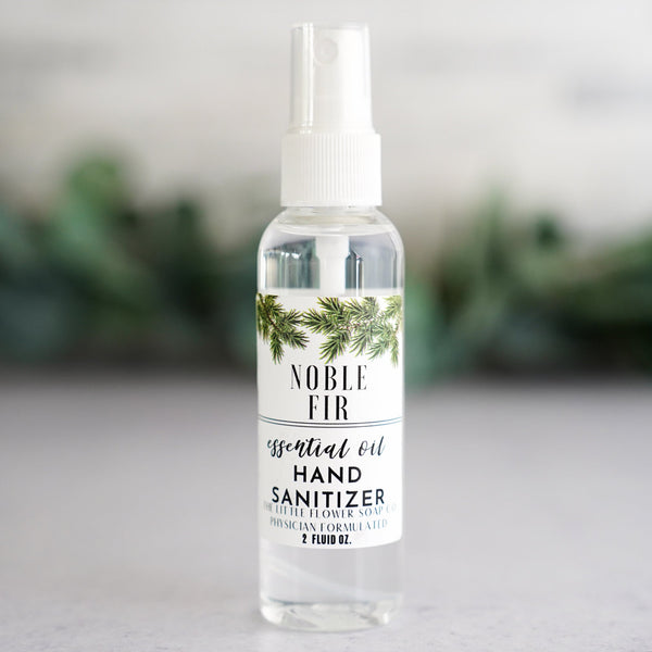 Hand Sanitizer Peppermint Eucalyptus - Little Flower Soap Co