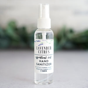 Hand Sanitizer Spray Lavender Citrus - Little Flower Soap Co