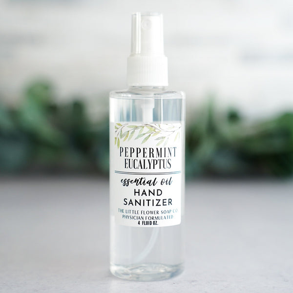 Hand Sanitizer White Thyme & Rosemary - Little Flower Soap Co