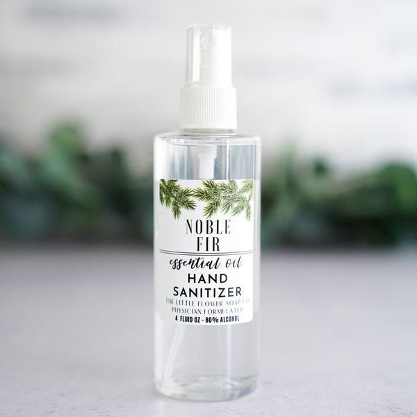 Hand Sanitizer White Thyme & Rosemary - Little Flower Soap Co
