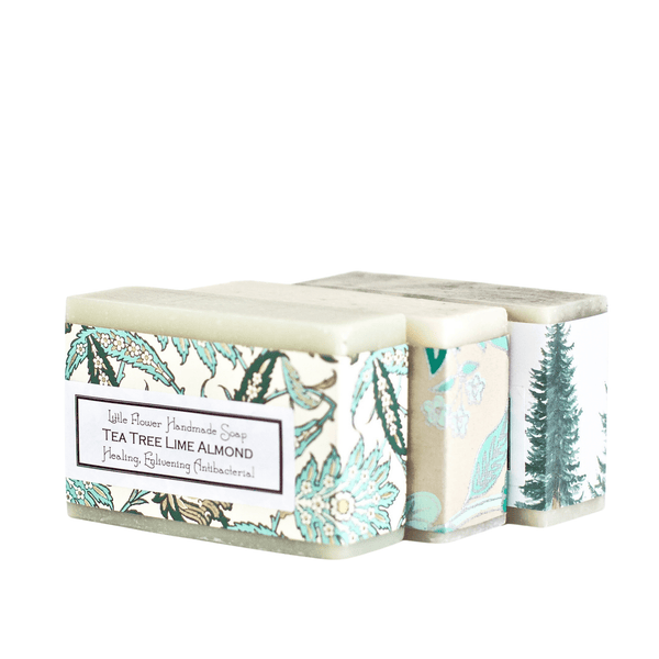 Handmade Soap - Set of 3 Bars - Best Hand Soap - Little Flower Soap Co