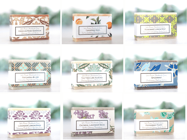 Handmade Soap - Set of 5 Bars - Little Flower Soap Co