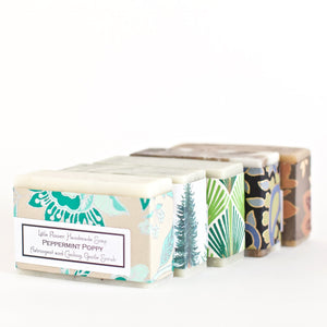 Handmade Soap - Set of 5 Bars - For Men - Little Flower Soap Co
