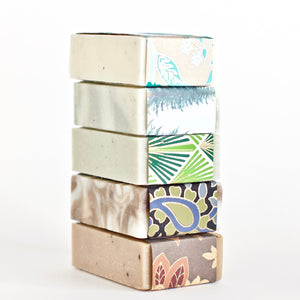 Handmade Soap - Set of 5 Bars - For Men - Little Flower Soap Co