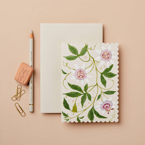 Happy Birthday - Passionflower Card - Little Flower Soap Co