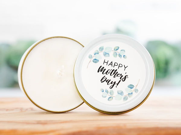 Happy Mother's Day Chapstick & Candle Set - Little Flower Soap Co