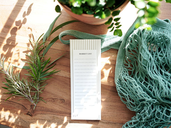 Heirloomed Stationary Market List - Little Flower Soap Co