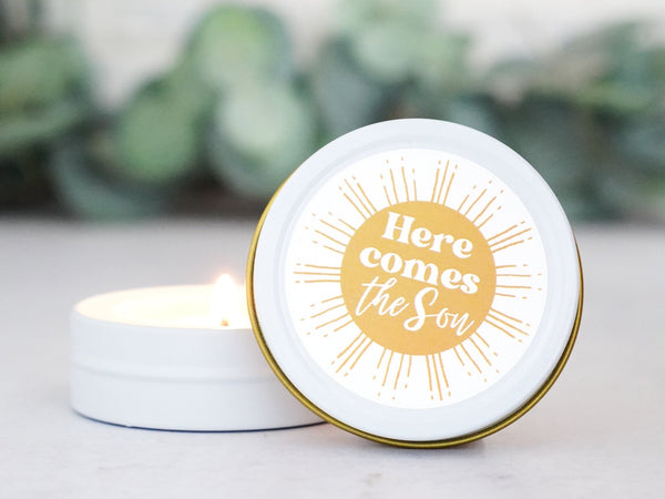 Here comes the Son Baby Shower Favors for Baby Boy - Little Flower Soap Co