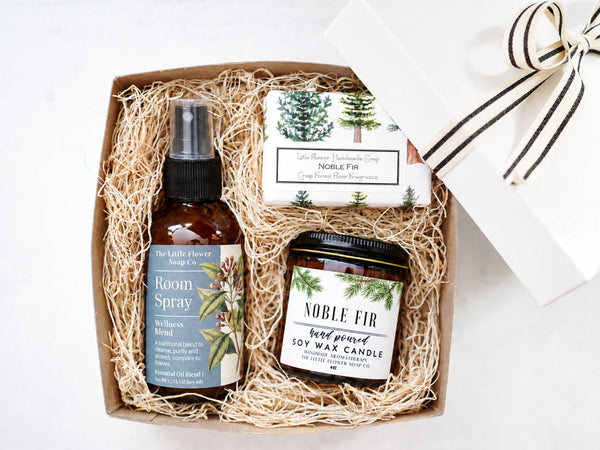 RD50 Holiday Wellness Gift Box by The Little Flower Soap Co