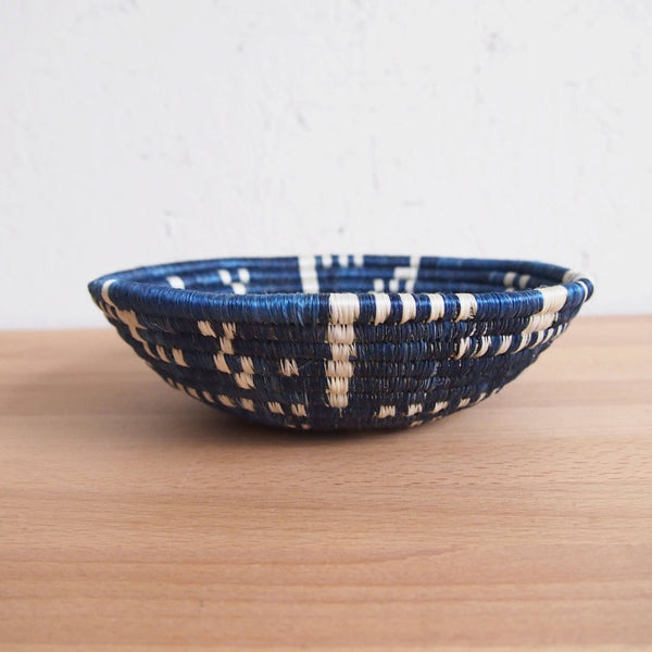 Kigembe Woven Small Bowl | Natural Catchall Basket - Little Flower Soap Cohome decor