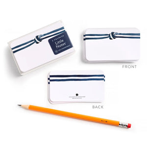Knotty Little Notes - 55 Pack Nautical Coastal Notecards - Little Flower Soap Coblank cardcardnotecardsGreeting Card