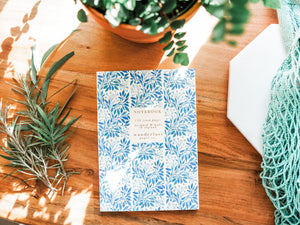 Large Botanical Lined Notebook - Little Flower Soap Co