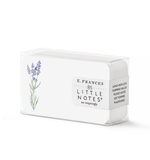 Lavender Little Notes - 85 mini notecards - Little Flower Soap Co