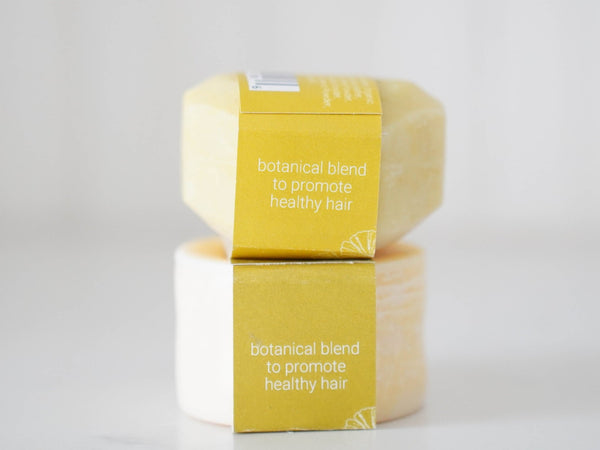 Lemongrass Shampoo & Conditioner Bar Set - Little Flower Soap CoBath and Showerconditioner barEco Friendlyshampoo