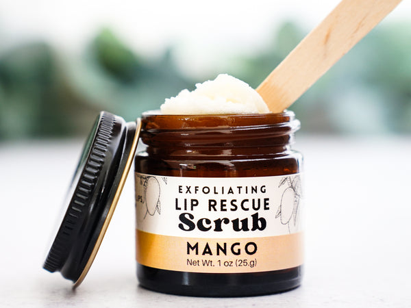 Mango Lip Rescue Sugar Scrub -Exfoliating lip treatment