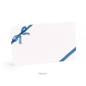 Little Notes Duo - Envelope and Card set of 10 - Little Flower Soap Cobirthday cardblank cardblueGreeting Card