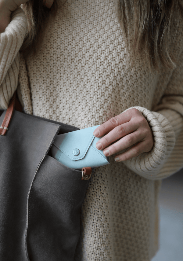 Little Notes Holder | Seaglass Pouch - Little Flower Soap Coe. francis paperGreeting Card