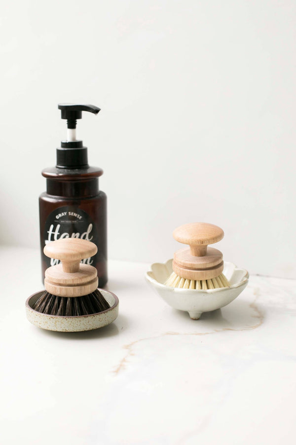 Lotus Soap and Brush Dish - Little Flower Soap Co