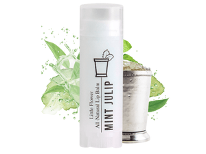 Mint Julep Lip Balm - Happy Hour Cocktail Lip Balm - Little Flower Soap Co