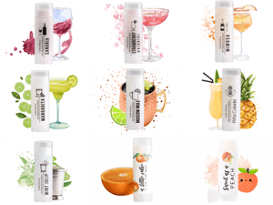 Moscow Mule Lip Balm - Happy Hour Cocktail Lip Balm - Little Flower Soap Co