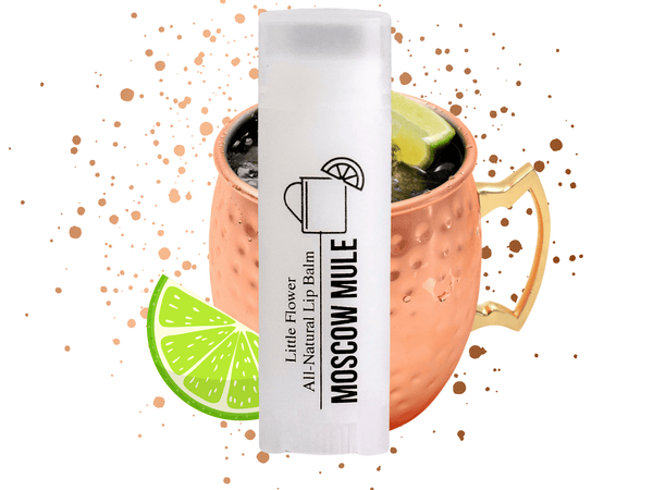 Moscow Mule Lip Balm - Happy Hour Cocktail Lip Balm - Little Flower Soap Co