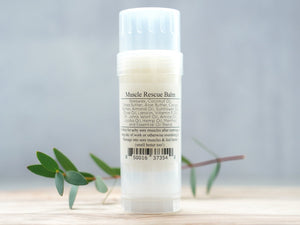 Muscle Rescue Balm 2.5oz. Twist Tube - Little Flower Soap Co