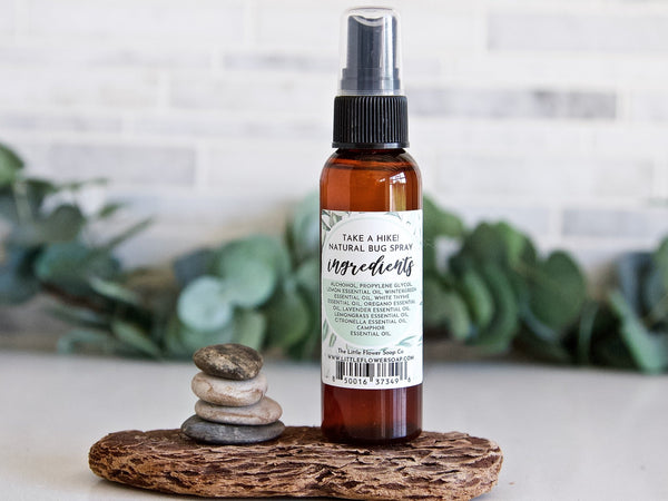 Natural Bug Spray 2oz - Essential Oil Insect Repellent - Little Flower Soap Co