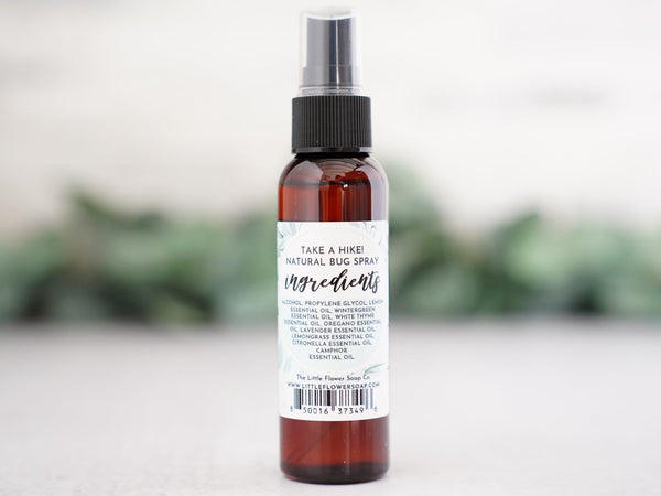 Natural Bug Spray 2oz - Essential Oil Insect Repellent - Little Flower Soap Co
