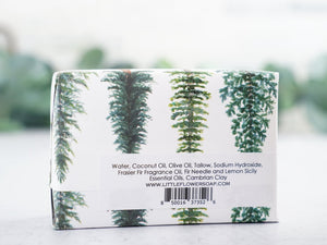 Noble Fir - Large Bar Soap 6oz - Little Flower Soap Co