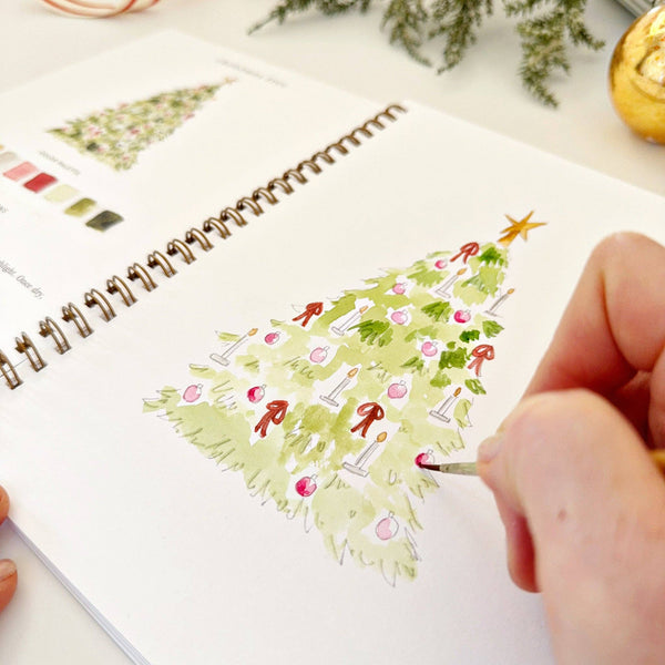 Nutcracker Watercolor Workbook - Little Flower Soap Co